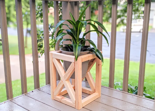 Premium Cedar Plant Stand